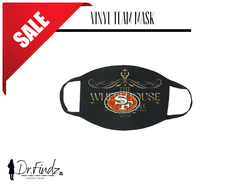 Vinyl Team Fashion Face Cover 49Ers Mask: Team Vinyl